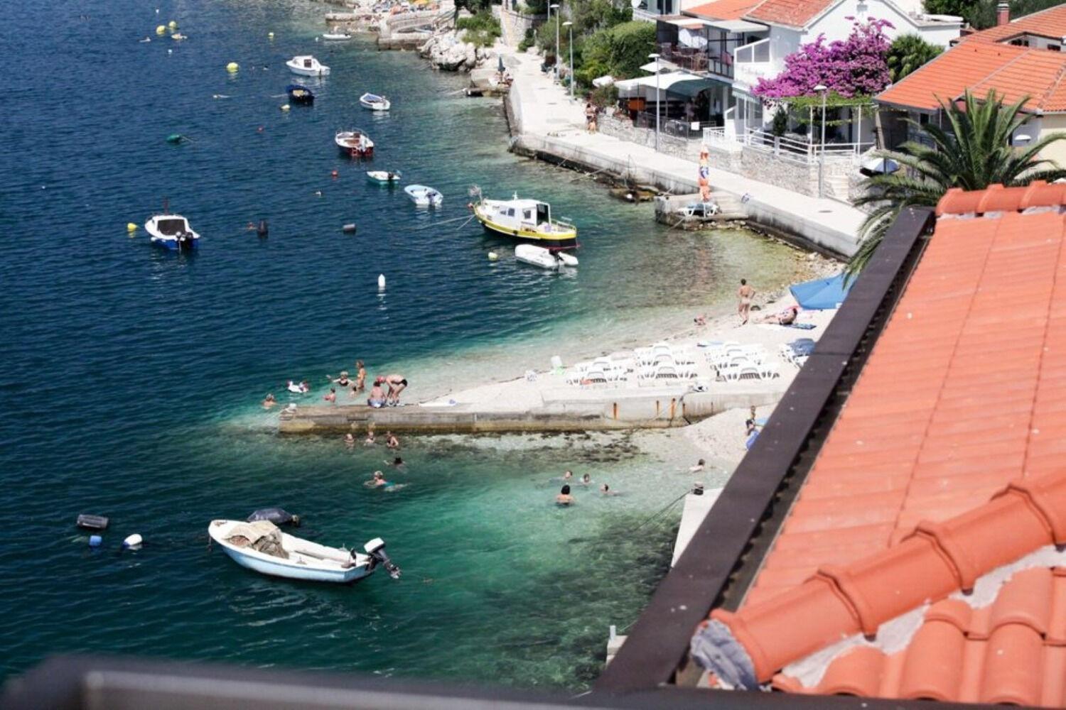 Apartments Drago - With Sea View Klek Exterior foto